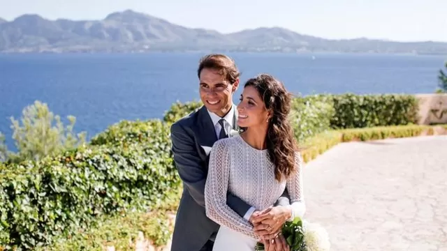 Rafael Nadal y las primeras fotos de su matrimonio con Mery Perelló