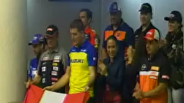 El Congreso reconoció a los pilotos que competirán en el Rally Dakar 2018.