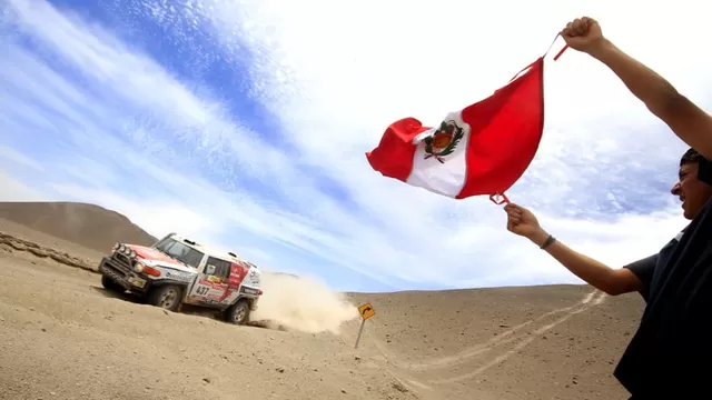 El Rally Dakar se correrá íntegramente en Perú | Foto: AFP.