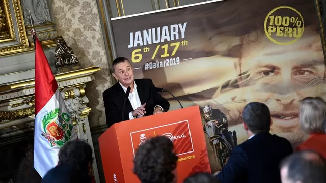 Rally Dakar 2019 fue presentado en la embajada de Perú en Francia