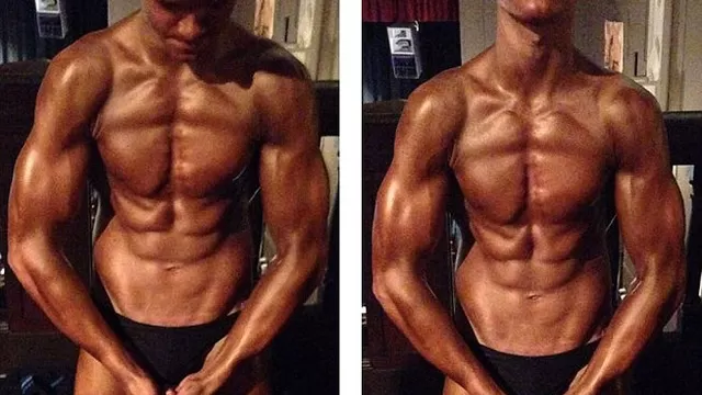 Reino Unido: un joven de 15 años sorprende con sus enormes músculos