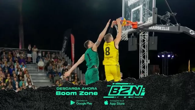 Puedes volver a ver todos los partidos de FIBA 3x3 World Tour Marsella, Francia, y los partidos VOD disponibles en Boom Zone. | Video: AD