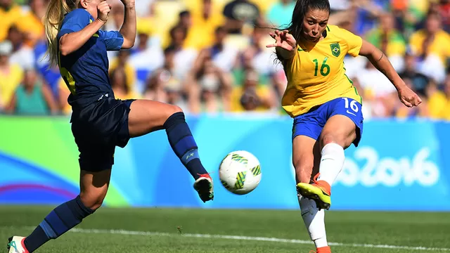 Río 2016: Brasil cayó en penales ante Suecia en fútbol femenino