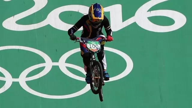 Río 2016: colombiana Pajón revalidó el título de campeona olímpica en BMX