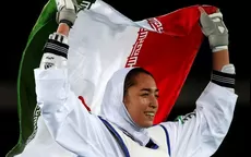 Río 2016: Irán celebra la primera medalla olímpica de su historia para una mujer  - Noticias de taekwondo