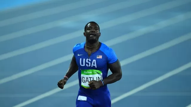 Río 2016: Justin Gatlin quedó eliminado en semifinales de 200 metros