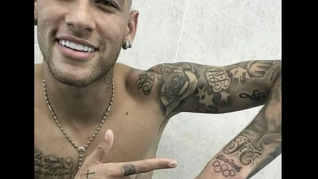 Río 2016: Neymar cumplió su promesa y se tatuó tras ganar el oro olímpico-foto-2