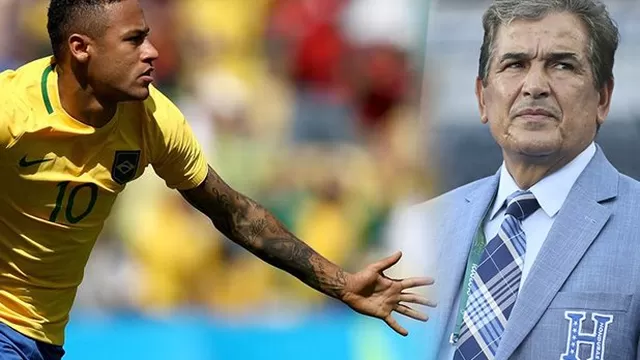 Río 2016: Pinto afirmó que Neymar &quot;exagera&quot; en sus caídas