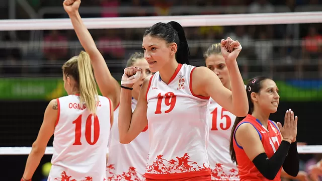 Río 2016: Serbia superó 3-2 a Estados Unidos y está en la final de vóley