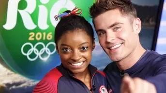 Río 2016: Simone Biles cumplió su sueño al conocer al actor Zac Efron