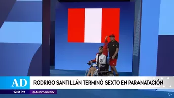 Rodrigo Santillán terminó sexto en Paranatación y es diploma