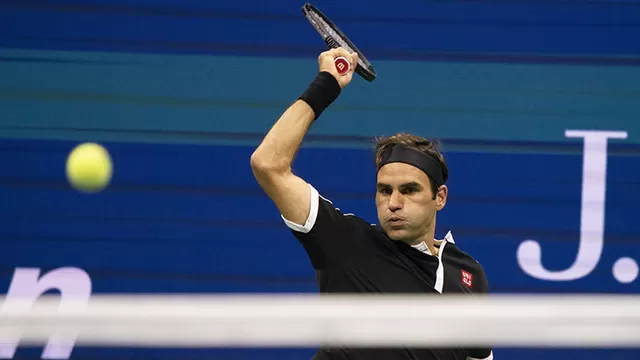 Federer se despide del US Open. | Foto: AFP