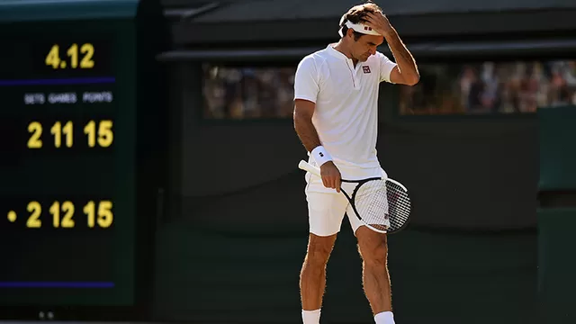 Roger Federer fue eliminado en cuartos de final de Wimbledon