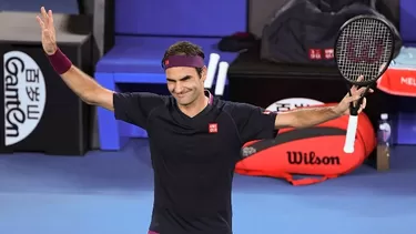 Roger Federer, tenista suizo de 38 años. | Foto: AFP