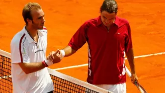 Luis Horna derrotó 3-0 a Roger Federer. | Video: ina.fr