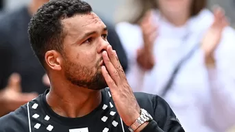 Roland Garros: Tsonga rompió en llanto en su último punto como profesional