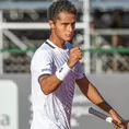 Juan Pablo Varillas superó la primera ronda de la Qualy de Roland Garros