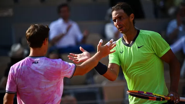 Nadal ganó para seguir optando a su 14º Roland Garros. | Foto: AFP/Video: @rolandgarros