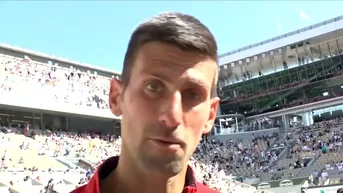 Roland Garros: ¿Qué dijo Djokovic tras derrotar a Varillas?