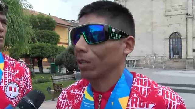 Rosbil Guillén ganó plata en 5000 metros T11 y 1500 metros T11. | Video: Canal N