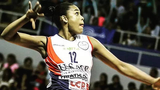 Ángela Leyva, voleibolista peruana de 23 años. | Foto/Video: Instagram