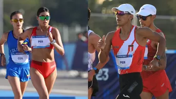 Santiago 2023: Kimberly García y César Rodríguez ganan medalla de plata en marcha de relevos mixtos