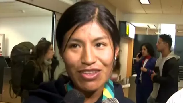 Santiago 2023: Luz Mery Rojas regresó al Perú con la medalla de oro en los 10 mil metros