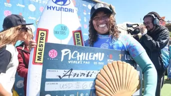 La peruana Analí Gómez se coronó campeona del "Pichilemu Women's Pro 2018"