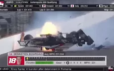 Sebastien Bourdais: brutal accidente del francés en la Indy Car - Noticias de sebastien-pineau