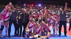 Nuestras 'matadorcitas' lograron la hazaña al vencer a Brasil y quedar subcampeonas del Sudamericana Sub-19. | FPV - AD