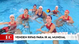 Las chicas de la selección peruana de waterpolo clasificaron en el 2019 a la cita mundial. | Video: América Noticias