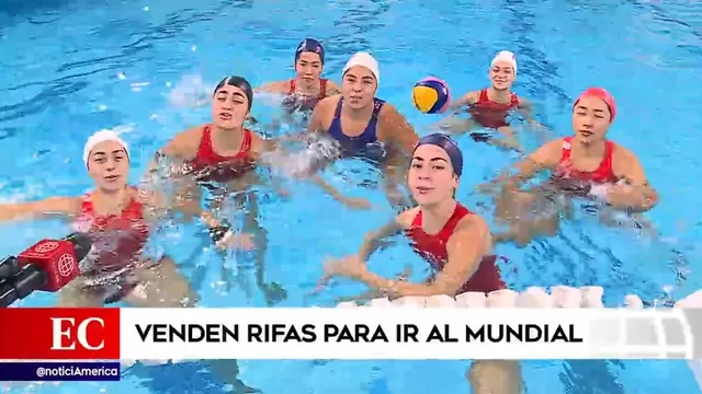 Selección peruana de waterpolo vende rifas para ir al mundial