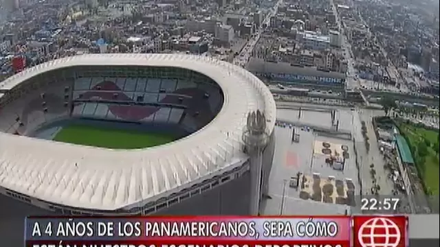 Sepa como están nuestros escenarios deportivos a 4 años de los Juegos Panamericanos