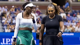 Serena y Venus Williams quedaron eliminadas en dobles del US Open