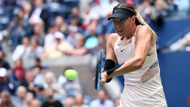 Sharapova se despidió del US Open al caer ante la letona Sevastova