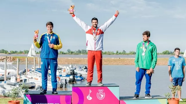 Velerista Stefano Peschiera ganó la medalla de oro en Juegos Suramericanos