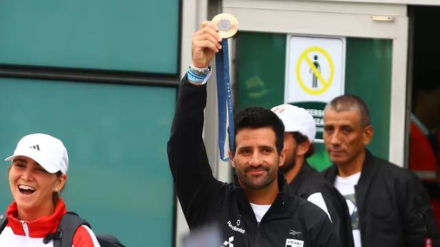 Stefano Peschiera regresó a Lima tras conseguir su histórica medalla en París 2024. | Video: América Deportes.