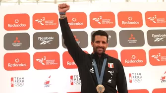 Stefano Peschiera recibió los Laureles Deportivos del Perú tras conquistar el bronce en París 2024. | Video: América Deportes.