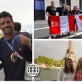 Stefano Peschiera y el Team Perú recibió un especial homenaje en París