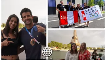 Stefano Peschiera y el Team Perú recibió un especial homenaje en París