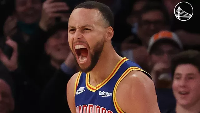 Con este lanzamiento, Curry se coloca como el mejor triplero de la historia. | Video: @warriors 