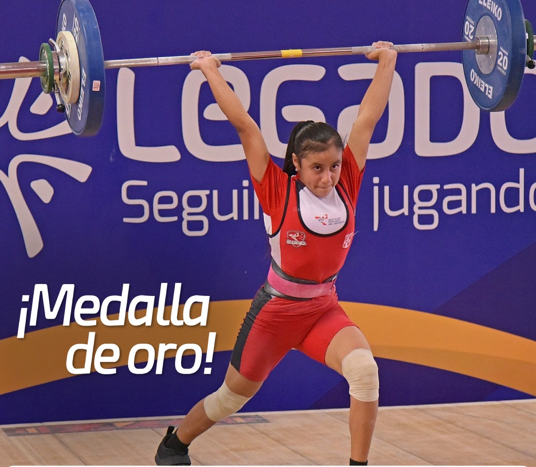 Katerin Olivera ganó una medalla de oro. | Fuente: IPD