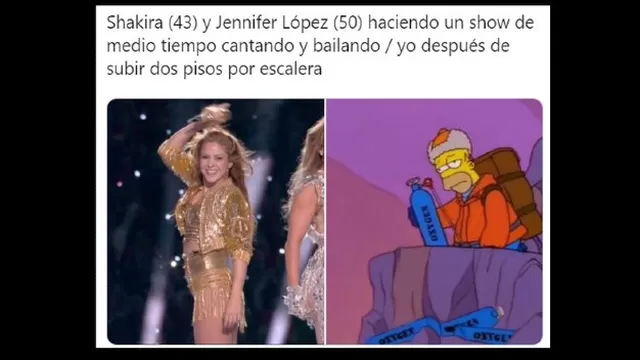 Super Bowl 2020: Ríe con los memes que dejó el &#39;Half Time Show&#39; de Shakira y Jennifer López