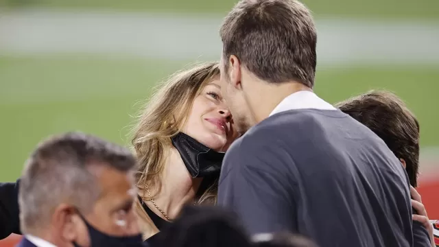 Super Bowl: Tom Brady y Gisele Bundchen festejaron juntos el título de Buccaneers
