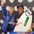 Surf: Joaquín del Castillo ganó fecha del Tour Mundial en Sudáfrica