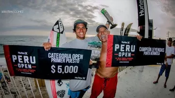 Surf: Joaquín del Castillo triunfó junto a su padre en Hurley Perú Open 
 