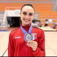 Thais Fernández retornó a Perú con medalla de oro en Panamericano de Gimnasia