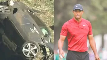 Tiger Woods se recupera de "larga" cirugía en pie, tobillo, tibia y peroné