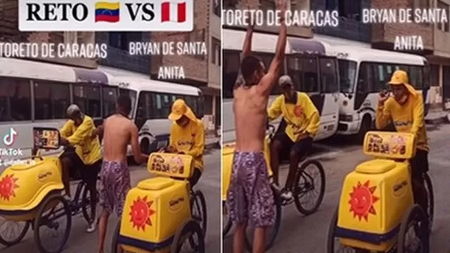 TikTok: Heladeros peruano y venezolano realizan piques al estilo de la película &#39;Rápidos y furiosos&#39;