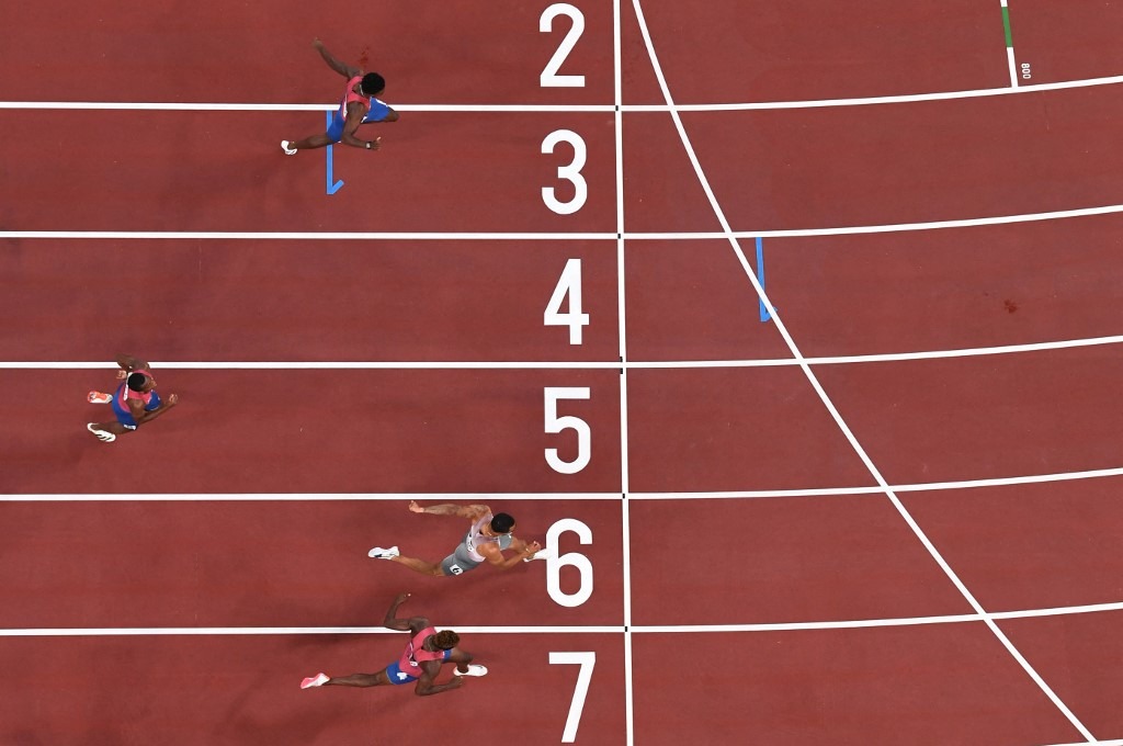 De Grasse reemplaza a Bolt en los 200 metros de Tokio 2020 | Foto: AFP.